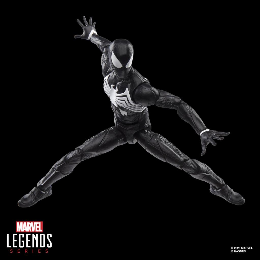 Hasbro MARVEL Marvel Legends Series Gamerverse Peter Parker Black 2 Video Game Recreated Collectible 15 Cm Action Figure G0834 Authentic Suit,