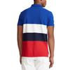 Polo Ralph Lauren Color Block Zahlenlogo Big Pony Logo Poloshirt Herren Poloshirts Blau 710800514-001