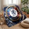 Coperta a tema Chelsea FC Morbida coperta in flanella Coperta morbida da divano Coperta accogliente per divano e letto per la decorazione della casa