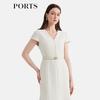 PORTS Women's Belted Midi Dress
