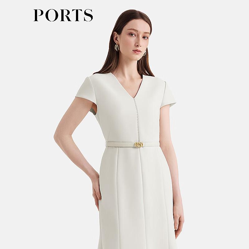 PORTS Women's Belted Midi Dress