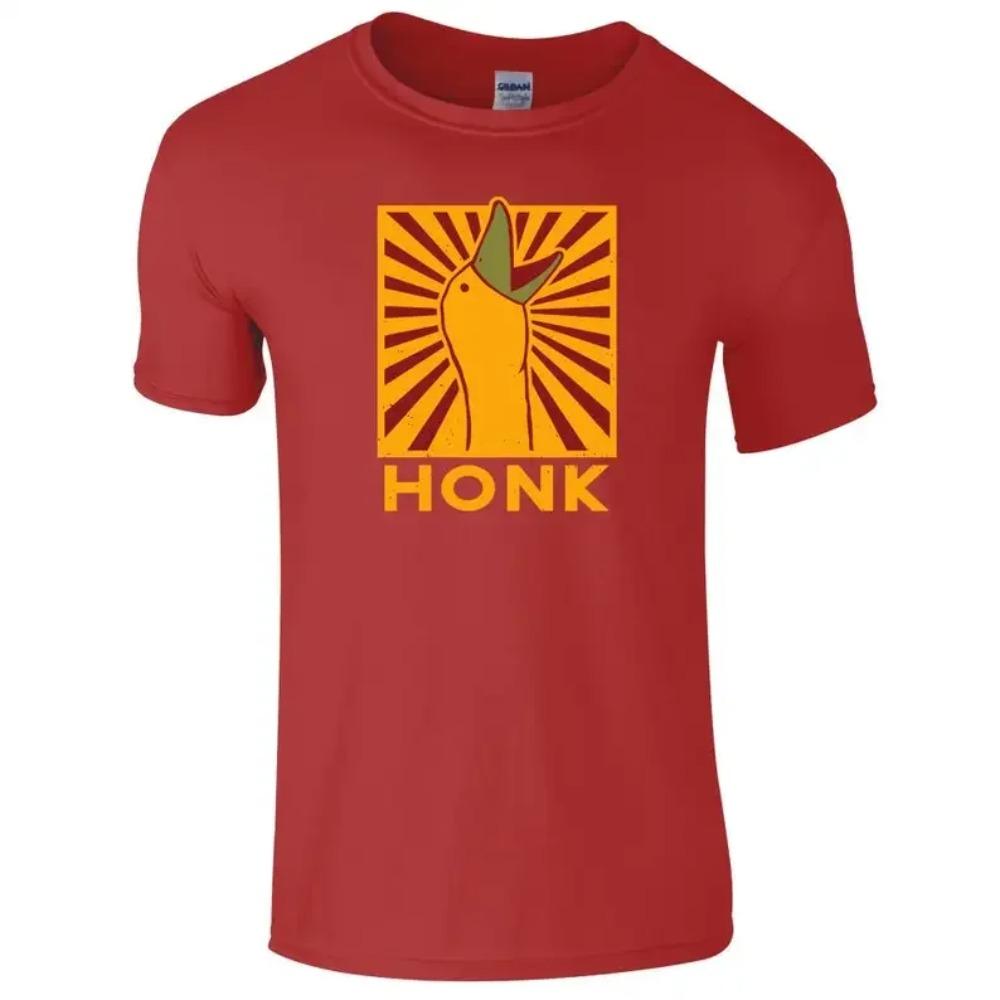 Beautiful Honk Goose Funny T shirt Funny Gift Tee Vintage T-shirt Oversized Gift Top Men Women Unisex