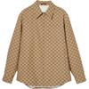 Monogrammed Collared Zip Up Jacket 794808-ZAF4S-2580