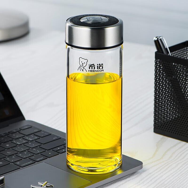 Xinuo 530mL Thickened Single-Layer Glass Tumbler