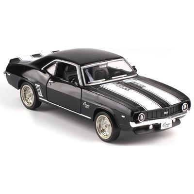 1/36 Camaro SS Vintage model autíčka pro děti RMZ City Diecast Vehicle Miniaturní stahovací kolekce Gift Kid Boy