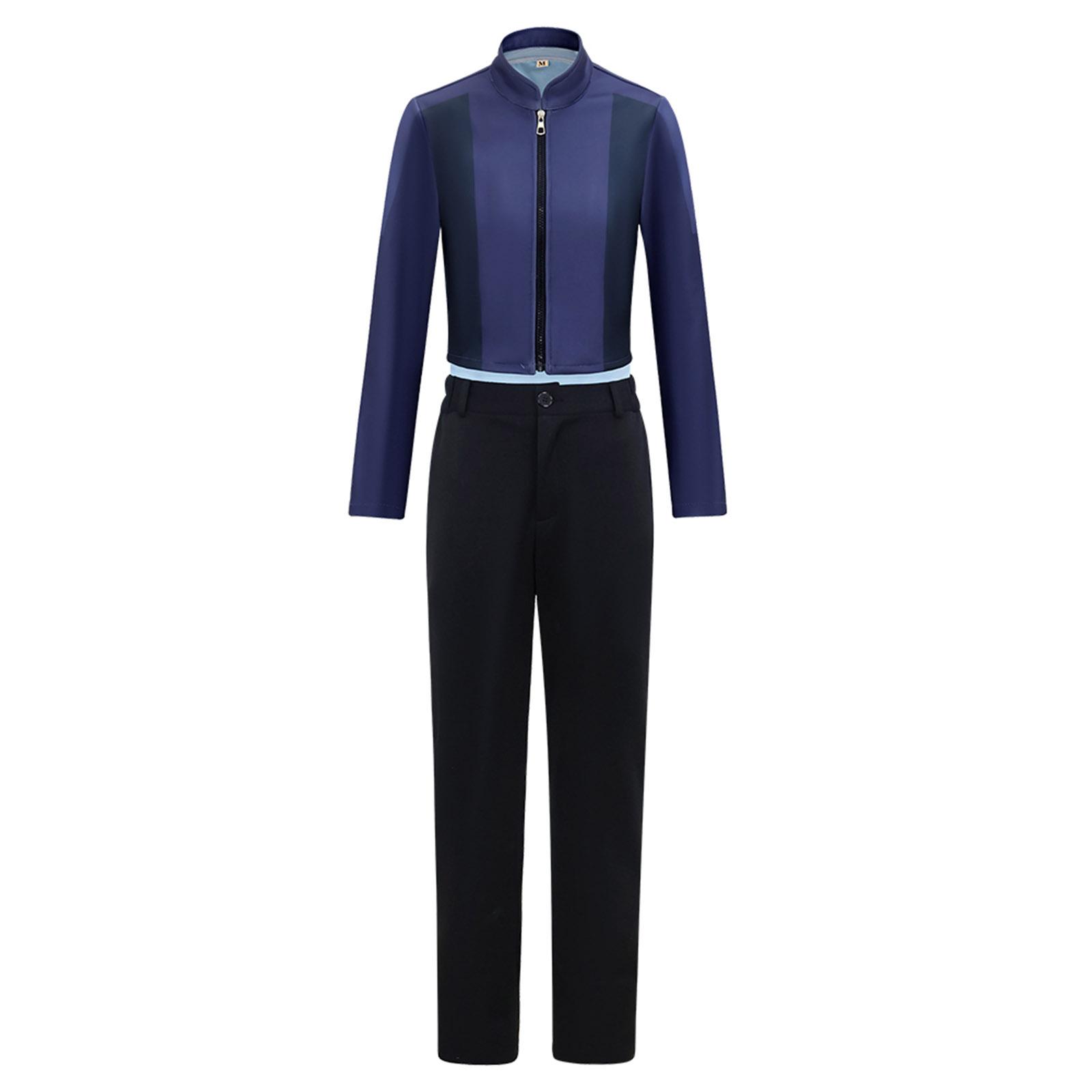 

Женский косплей спортивная одежда костюм для сценических выступлений XXL синий