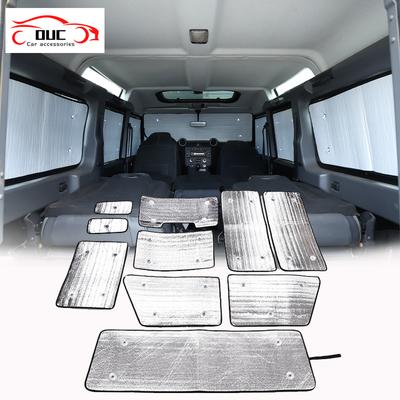 Couverture de pare-brise avant de voiture pour Land Rover Defender 110 130 2004 – 2022, vitre complète, Protection solaire, Parasol Auto