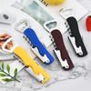 Plastic Stainless Steel Multi-functional Wine and Beer Bottle Opener