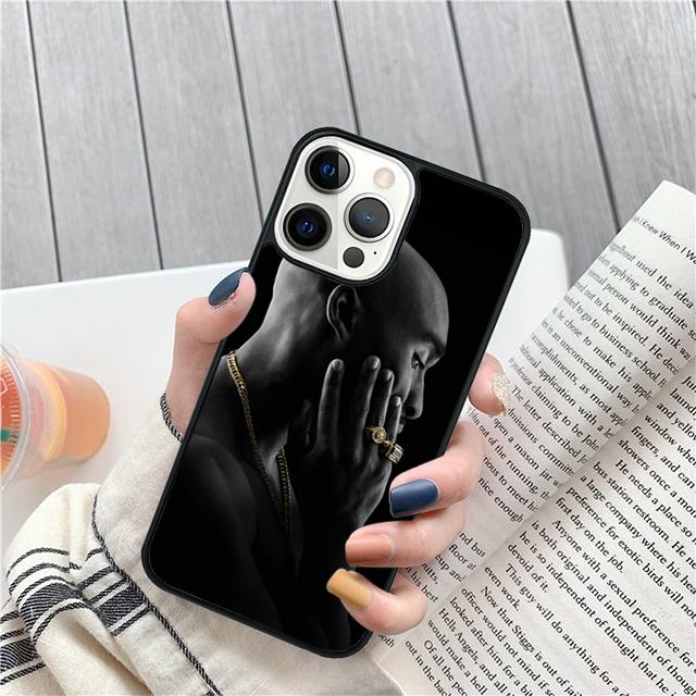 Tupac 2pac Phone Case Cover For iPhone 17 Air 15 16 14 13 12 Pro Max 11 Pro Max Plus Coque Shell