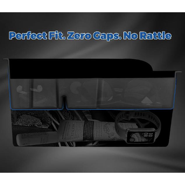 GZSH Center Console Organizer Compatible With 2025 2026 GMC Terrain (Elevation/AT4/Denali) |Easy To Tall| |Add Extra Space| Armrest Storage Box