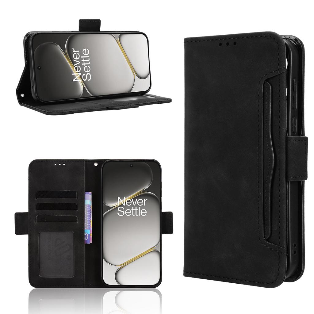 For Samsung Galaxy A37 5G Phone Cover Skin-touch Feel Leather Wallet Case with Stand