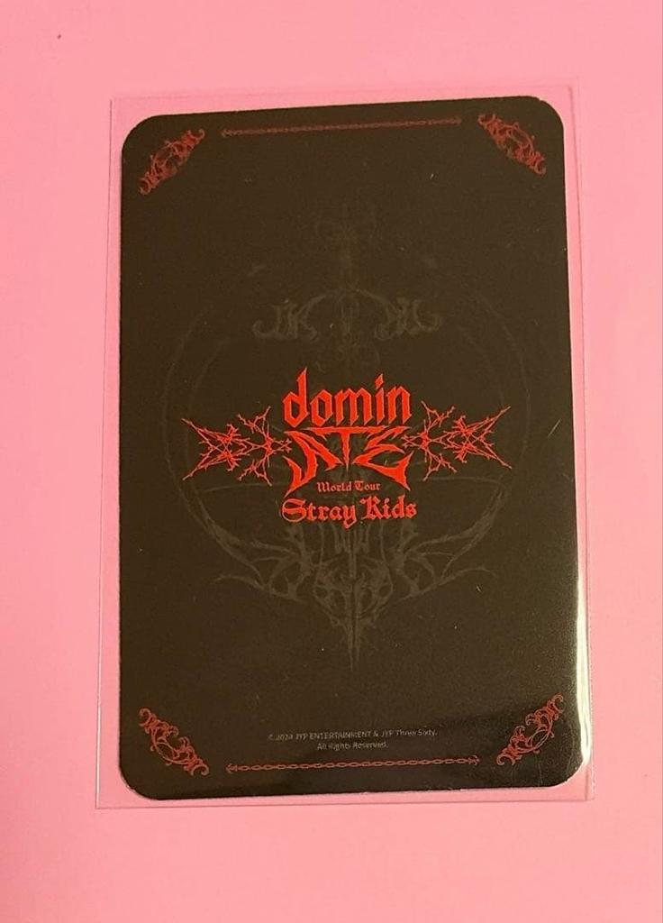 [USED] StrayKids dominATE Unit Trading Card Han Changbin