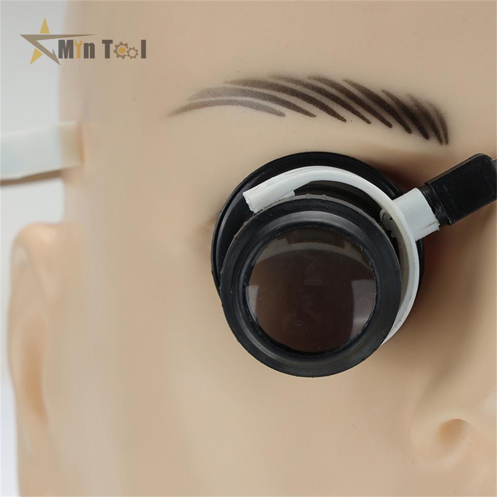 5X Loupe for Watchmaker Jewelry Watch Repair Accessories with Headband Magnifying Glasses Lens Watch Magnifier Hand Repair Tools