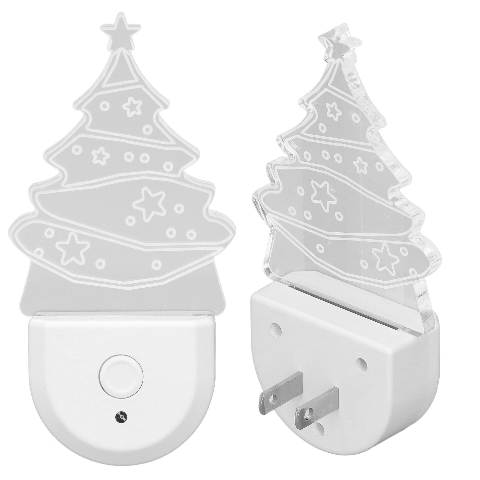 

Светодиодный ночник Xmas Tree с датчиком «От заката до рассвета» Plug and Play, энергосберегающий RGB-ночник