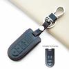 Fashion Style Leather Car Key Cover For Toyota Rush Daihatsu Tanto La600S La800S La610S Perodua Smart Case 2/4 Buttons Keychain