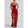 GMXIA Women's  Spaghetti Strap Sweetheart Neck Fashion Summer Spring Casual Dresses