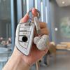 TPU Car Key Case Remote Cover Shell Holder Styling Chain Fob For 120i 225i 320i 330Li 1 2 3 Series I3 iX3 X3 X2 M3 M2 X3M