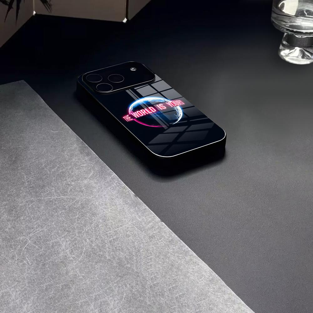 Scarfaces The World Is Yours Phone Case Tempered Glass For IPhone 17 15 16 14 12 13 11 Pro XS Max Plus Mini Cover
