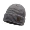 Hat Winter Cold Proof Knitted Hat Plus Velvet Thickened Warm Men's Wool Hat Cotton Hat Winter Riding Wind Proof Cold Hat
