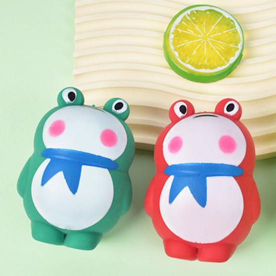 Decompression Toy Soft Slow Rebound Frog Stress Relief Squeeze Toy Toy Gift for Cartoon Fun Relaxation