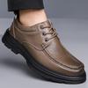 Autumn Winter Business Leather Shoes for Men Solid Color Keep Warm Casual Shoe Male Fashion Antiskid Designer Dress Shoes Man