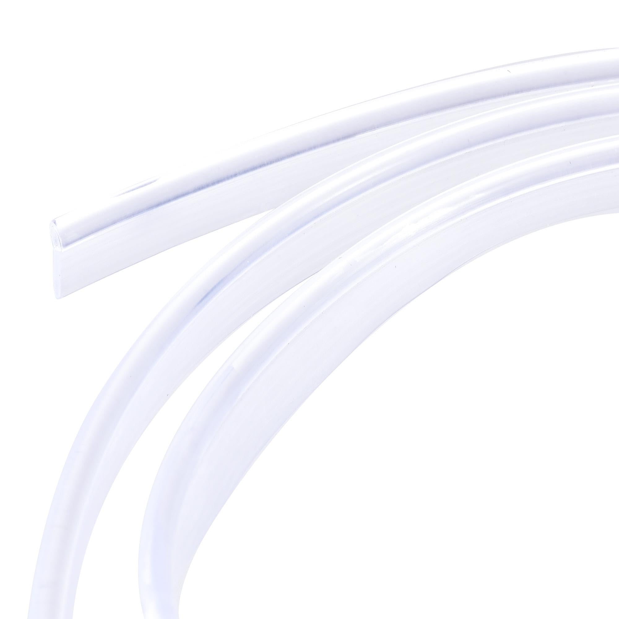 

uxcell PMMA Оптоволоконний кабель бічного світіння, діаметр 3 мм, ширина 10 мм, довжина 3,0 м, для світлодіодної підсвітки