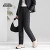 2026 Winter Women's Windproof Down Pants: Warm, Thick, Straight-Leg Outdoor Wear for Middle-Aged and Elderly
