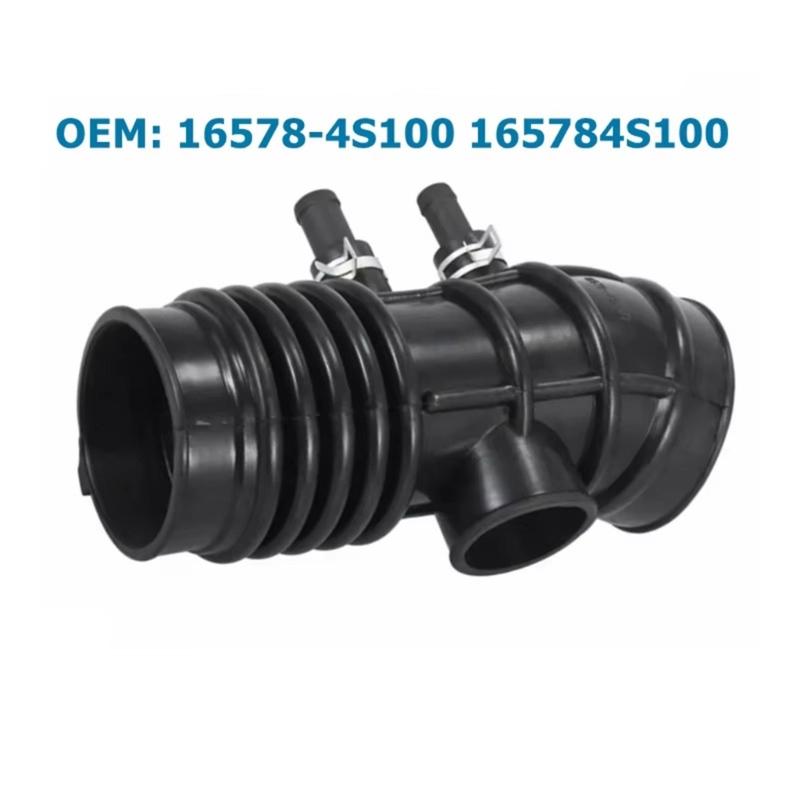 Air Intake Hose Boot Duct Hose Replace 16578-4S100 165784S100 for  3.3L 99-04 Boot Duct Hose with Clamps