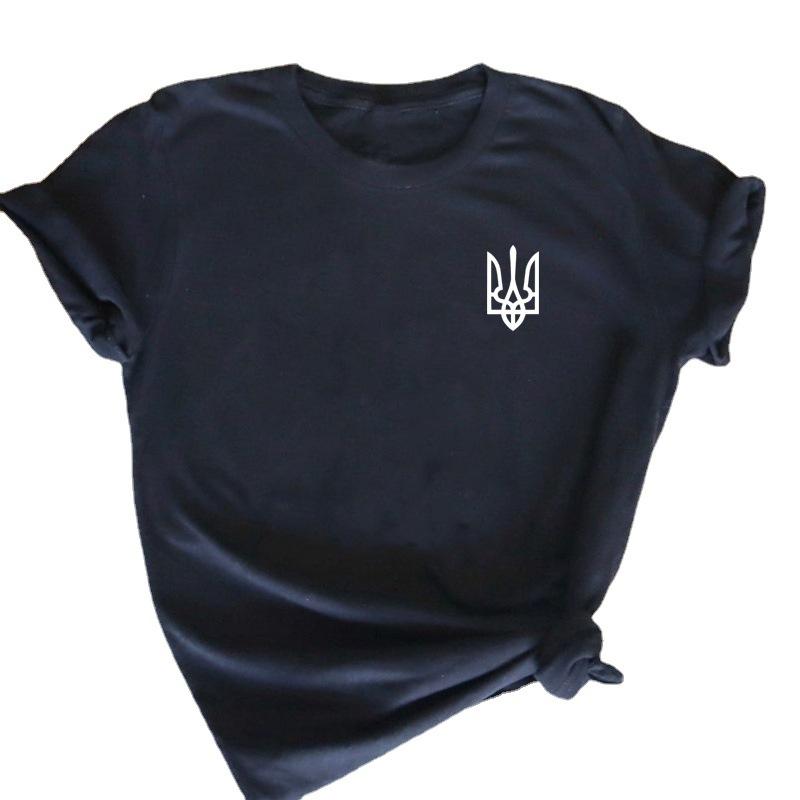 European Size Men'S And Women'S T-Shirts Fashion Short Sleeves