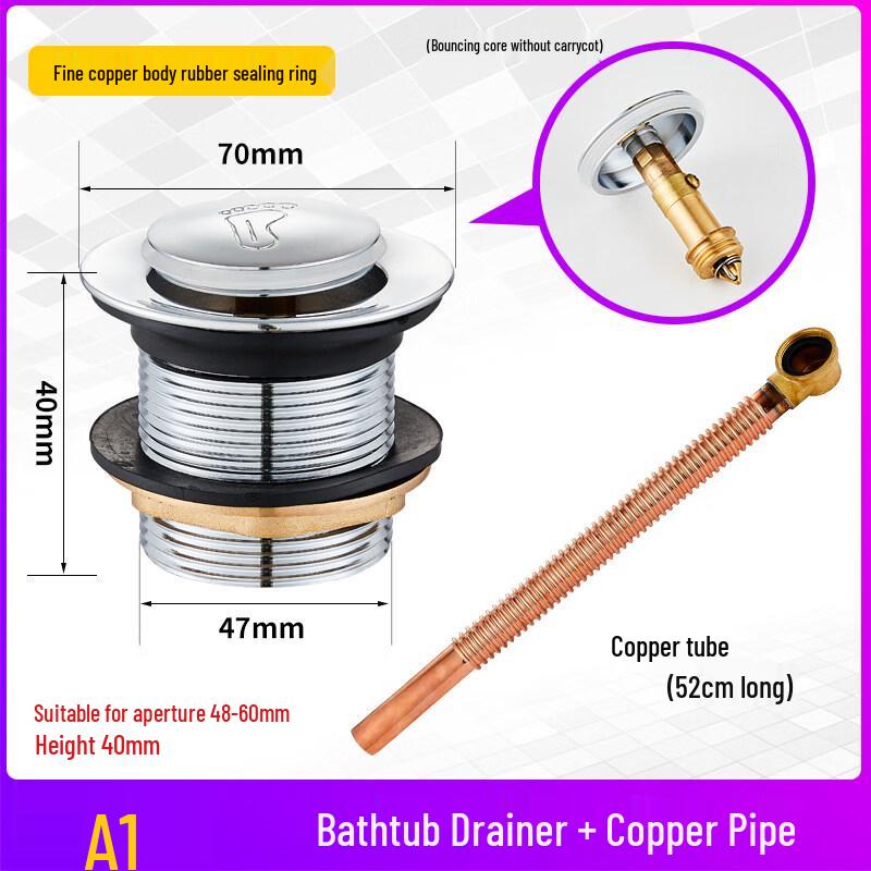

TLXT Bathtub Drainer Kit