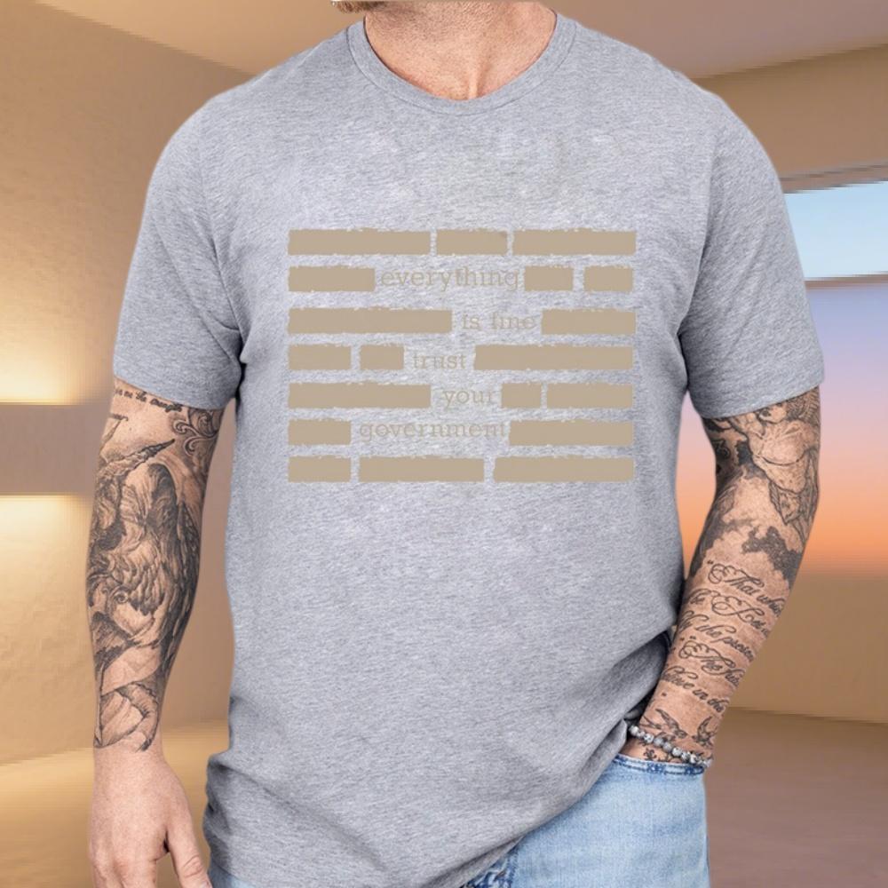 Fashion Pattern Unisexs Tshirt 100 Cotton Printed Loose And Casual Comfortable And Trendy Tshirt