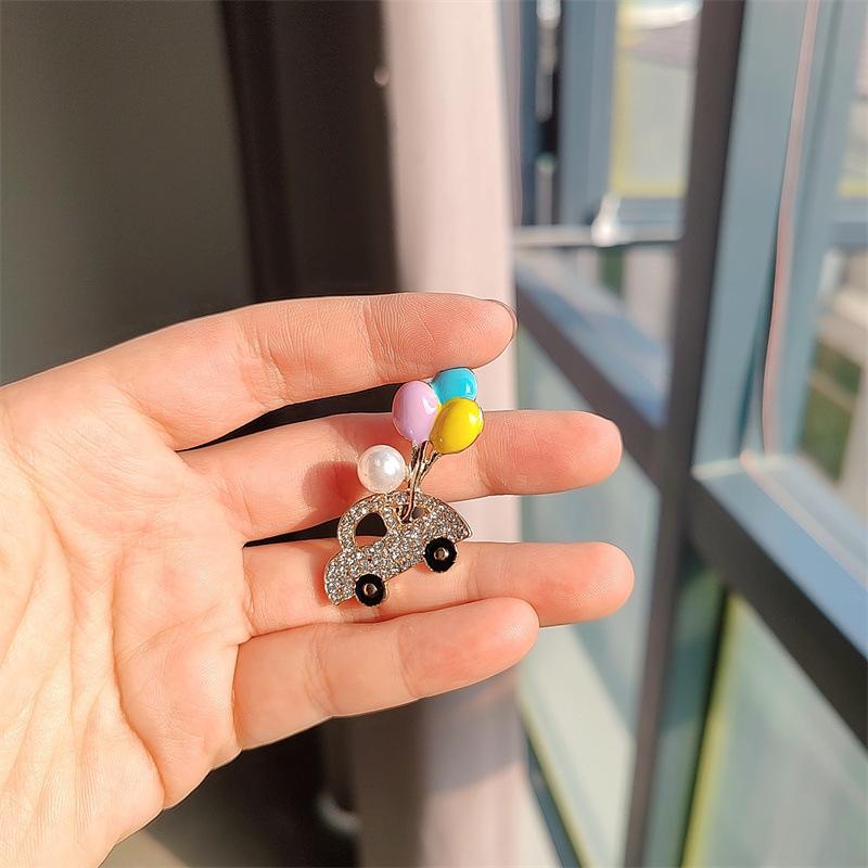 

Японский свежий воздушный шар пикап брошь милый изысканный костюм корсаж персонализированный модный булавка воротник булавка анти-свет пряжка