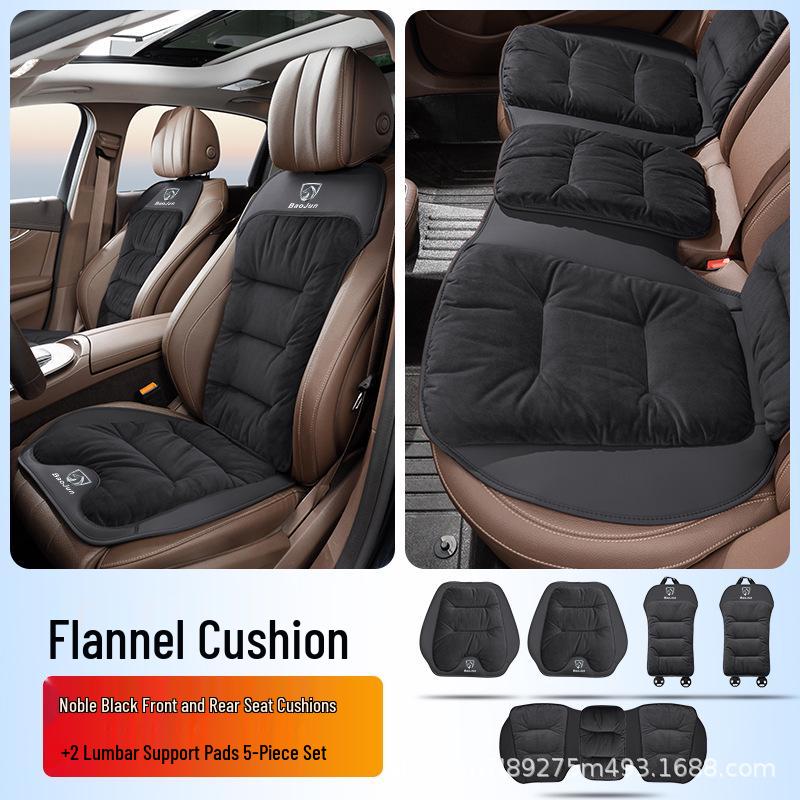Flannel Lumbar Support Cushion Cover for Baojun 560/730/510/310/KiWi RC3 Car Seats
