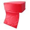 Child Hairdressing Chair Cushion PU Thickened Soft Barber Chair   Pad Small Size Red