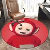Teletubbies,Tinky Winky Chair Mat Round Rug Office Carpet, Non Slip, Suitable for Living Rooms, Bedrooms Decor.1205138a