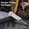 Detachable Head Grease Passage Cleaner Grease Nipple Unblocker  for Equipment Repair