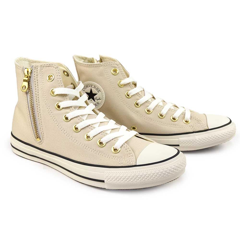 All Star Gold Zip HI Oatmeal
