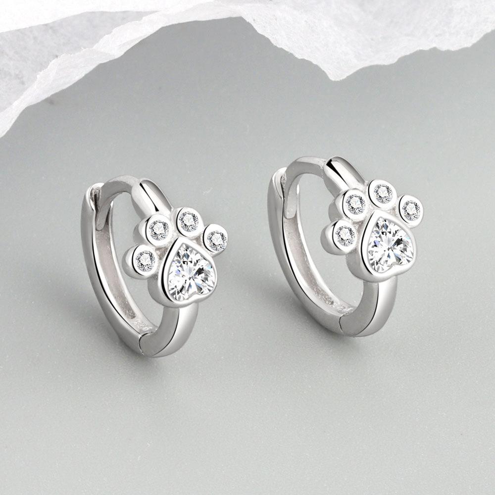 Tancise 925 Sterling Silver Zircon Earrings Drop Earrings For Women Wedding Party Gifts