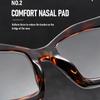 2 In 1 Smart Photochromic Reading Glasses For Women Luxury Presbyopia Sunglasses Unisex Farsighted Eyewear Prescription +1.0+1.5