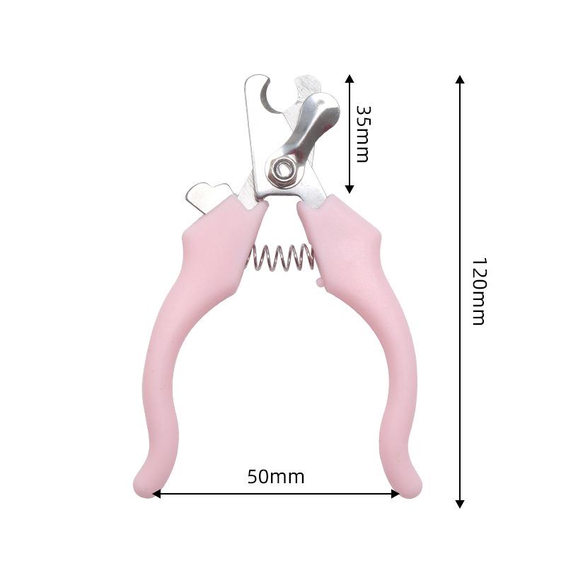 

Universal Safe Stainless Steel Nail Clippers with File for Cats and Dogs 0001