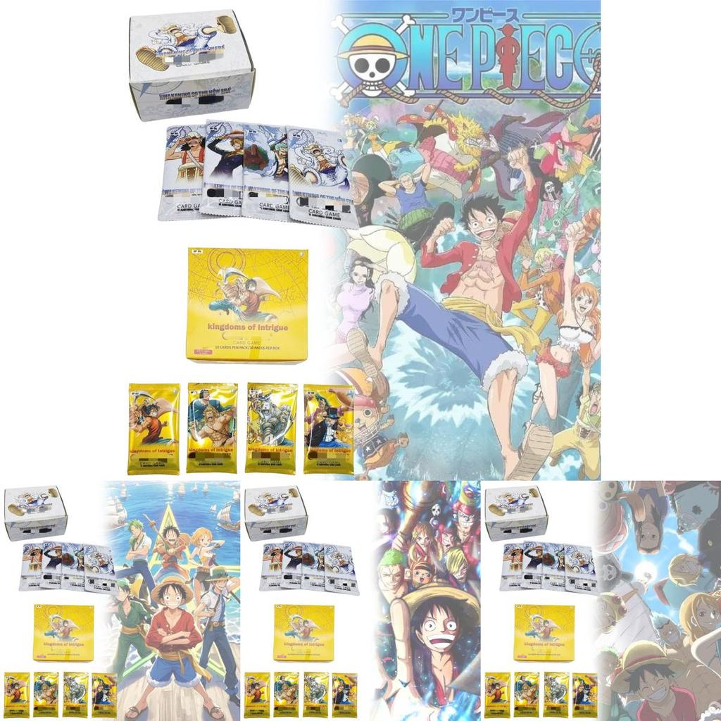 One Piece Card Deck Pvc Playing Cards For Kids And Enthusiasts In Game Rooms