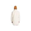 Timberland Solid Color Fleece Jacket With Stand Collar Women Jacket Smoke-White A6HMN-V04
