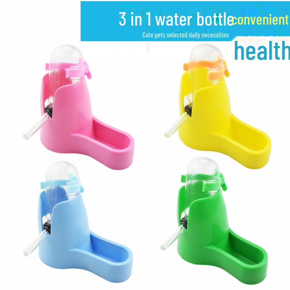 Haustier Wasserflaschen Set: 60ml Spender für Hamster & Kleintiere