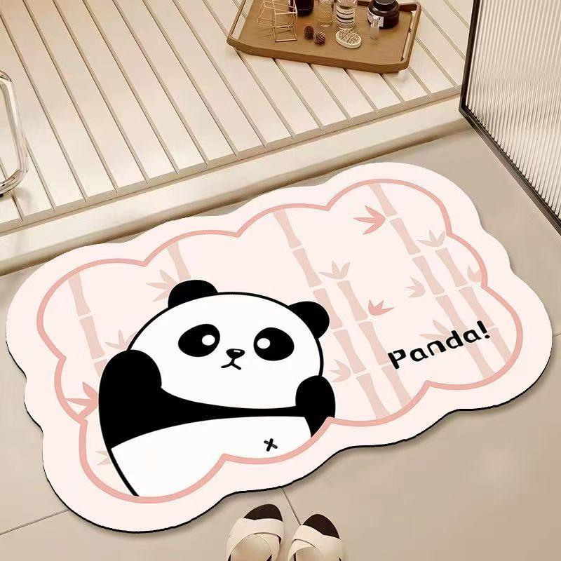 Bathroom absorbent diatom mud toilet doormat toilet toilet floor mat toilet carpet
