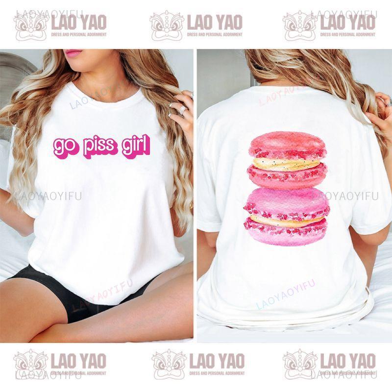 Gossip Girl Lipstick XOXO Logo T-shirt Unisex Stylish Casual Vintage Top Harajuku Summer Short Sleeve Crew Neck Shirt