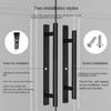 Self-Adhesive Door Handle Aluminium Alloy Door Handlebar Fashion Sliding Door Knob  Door