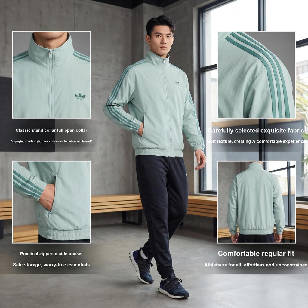 adidas Giacca da allenamento Originals Firebird in tessuto da uomo KQ9496