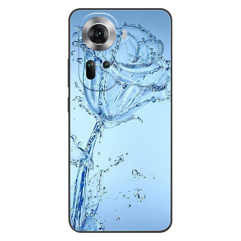 Für OPPO Reno11 5G Hülle für OPPO Reno11 F Funda Global Weiche Silikon Handyhülle für OPPO Reno 11 Pro 11F 5G Cover Coque 2024 Tasche