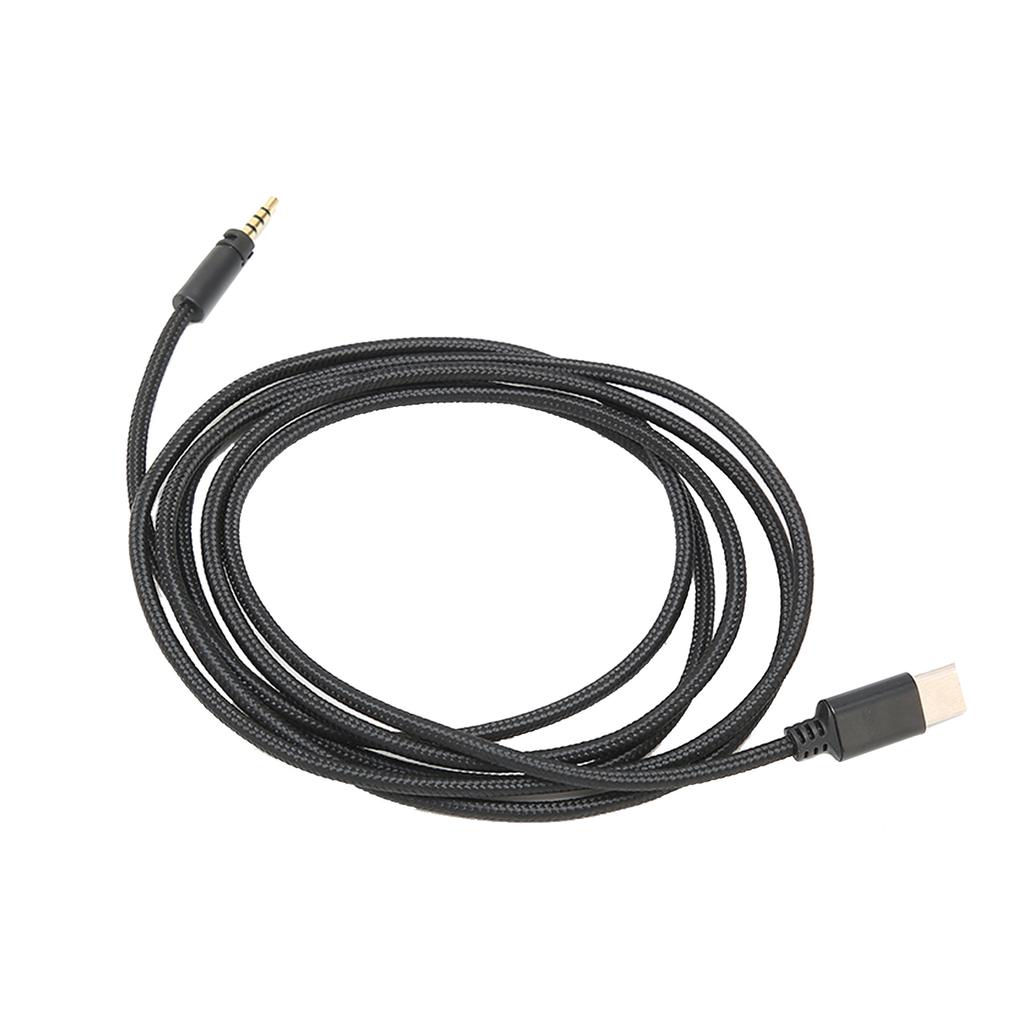 TypC Kopfhörer Audiokabel Verschleißfest Abschirmung Interferenz Kopfhörer Audiokabel