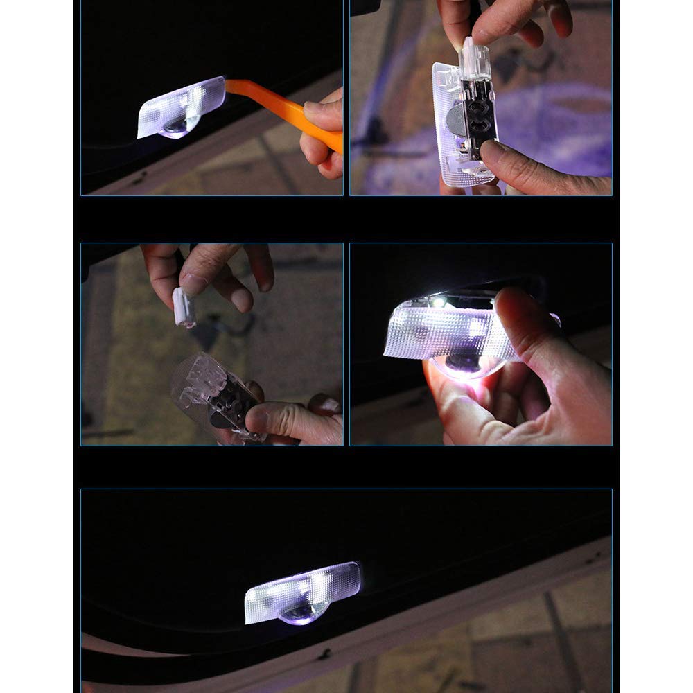 Minile Compatible Lexus is Courtesy Lamp,Never Fade Courtesy Light Door Welcome Light IS250 ES350